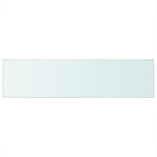 100x25 cm átlátszó panel üvegpolc