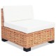 14 részes természetes rattan kanapészett 14 részes természetes rattan kanapészett