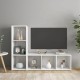 2 db fehér forgácslap tv-szekrény 107 x 35 x 37 cm 2 db fehér forgácslap tv-szekrény 107 x 35 x 37 cm