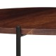 2 db tömör kelet-indiai rózsafa dohányzóasztal 60 x 35 cm