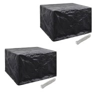 2 db védőhuzat 4 személyes polyrattan szetthez 113 x 113 cm