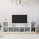 4 db fehér forgácslap tv-szekrény 72 x 35 x 36,5 cm 4 db fehér forgácslap tv-szekrény 72 x 35 x 36,5 cm
