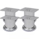 4 kerek fotel króm láb 60 mm