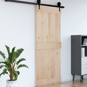 Ajtó narvik természetes 80 x 210 cm szilárd fenyőfa