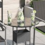 Edzett üveg asztallap kerek 500 mm