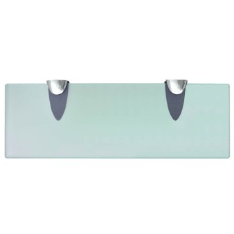 Lebegő polc üveg 30x10 cm 8 mm
