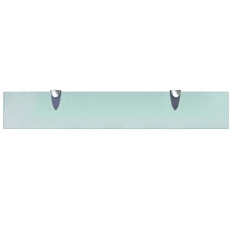 Lebegő polc üveg 60x10 cm 8 mm