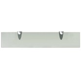Lebegő polc üveg 50x10 cm 8 mm