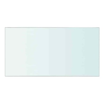 30x15 cm átlátszó panel üvegpolc