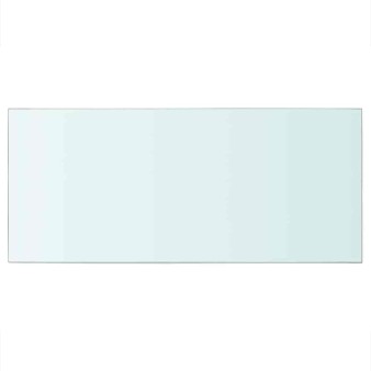 50x25 cm átlátszó panel üvegpolc