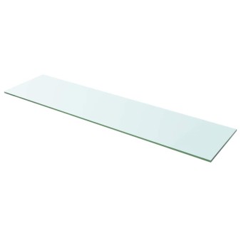 100x25 cm átlátszó panel üvegpolc