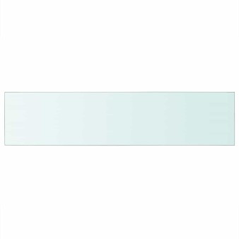 110x25 cm átlátszó panel üvegpolc