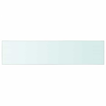 110x25 cm átlátszó panel üvegpolc