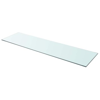 110x30 cm átlátszó panel üvegpolc