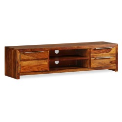 Tömör kelet-indiai rózsafa tv-állvány 120 x 30 x 30 cm