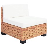 14 részes természetes rattan kanapészett 14 részes természetes rattan kanapészett
