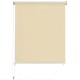 Krémszínű, kültéri sötétítő roló 160 x 140 cm
