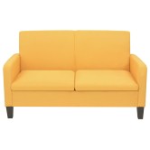 2 személyes sárga kanapé 135 x 65 x 76 cm 2 személyes sárga kanapé 135 x 65 x 76 cm