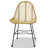 2 db természetes rattan étkezőszék 2 db természetes rattan étkezőszék