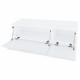 Fehér magasfényű faforgácslap tv szekrény 120 x 40 x 34 cm Fehér magasfényű faforgácslap tv szekrény 120 x 40 x 34 cm