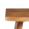 Tömör akácfa íróasztal 110 x 50 x 76 cm