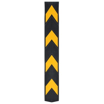 10 db fényvisszaverő gumi sarokélvédő 80 cm