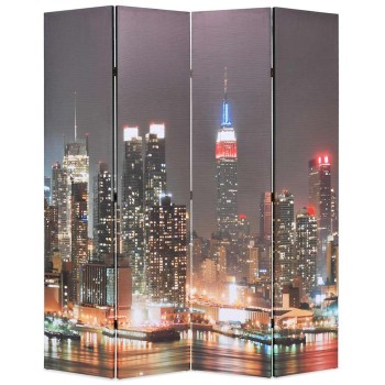 Éjszakai new york mintás paraván 160 x 170 cm