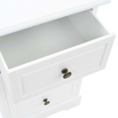 Mdf és fenyő éjjeliszekrény 35 x 32 x 59 cm Mdf és fenyő éjjeliszekrény 35 x 32 x 59 cm