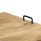 Tömör mangófa tv-állvány 110 x 35 x 45 cm