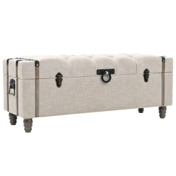 3 db tömör fa és acél tárolópad 112 x 37 x 45 cm