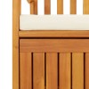 Tömör akácfa kerti xl tárolópad 120 x 63 x 84 cm