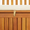 Tömör akácfa kerti xl tárolópad 120 x 63 x 84 cm