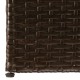 Barna polyrattan kerti tárolóláda 150 x 100 x 100 cm Barna polyrattan kerti tárolóláda 150 x 100 x 100 cm
