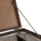 Barna polyrattan kerti tárolóláda 150 x 100 x 100 cm Barna polyrattan kerti tárolóláda 150 x 100 x 100 cm