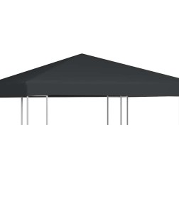 Szürke pavilon tetőponyva 310 g/m², 3 x 3 m