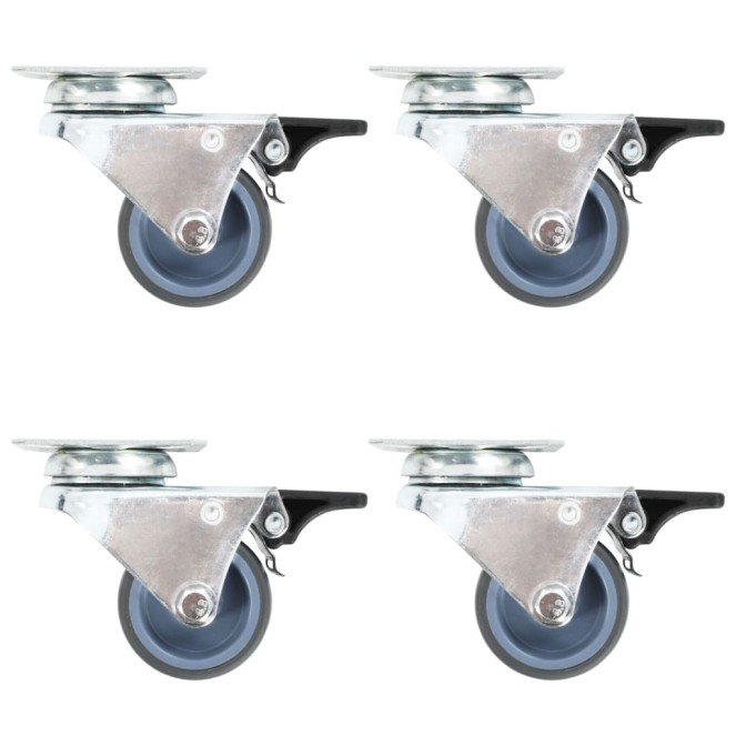 4 db dupla kerekes önbeálló görgő 50 mm 4 db dupla kerekes önbeálló görgő 50 mm