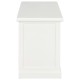 Fehér fa tv-szekrény 90 x 30 x 40 cm Fehér fa tv-szekrény 90 x 30 x 40 cm