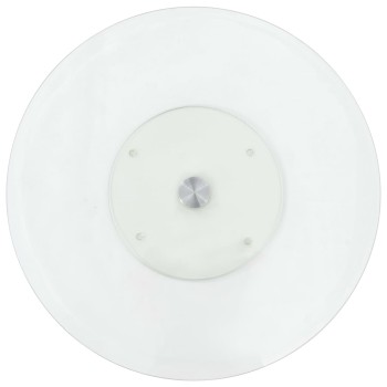Átlátszó edzett üveg forgó tálalótálca 60 cm