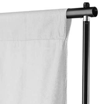 Fehér pamut háttér állvány nélkül 500 x 300 cm