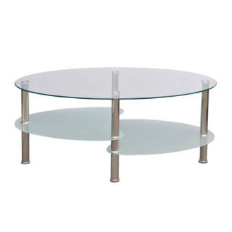 Egyedi kialakítású fehér dohányzóasztal