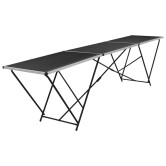 Összecsukható mdf/alumínium tapétázóasztal 300 x 60 x 78 cm