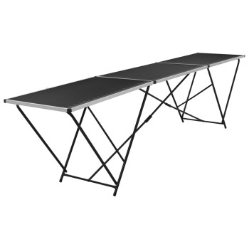 Összecsukható mdf/alumínium tapétázóasztal 300 x 60 x 78 cm
