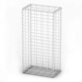 Gabion kosár fedéllel horganyzott drótból 100 x 50 x 30 cm