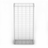 Gabion kosár fedéllel horganyzott drótból 100 x 50 x 30 cm
