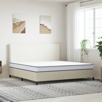 Memóriahabos matrac 200 x 180 x 17 cm puha