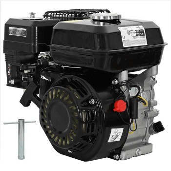Fekete benzinmotor 6,5 le 4,8 kw