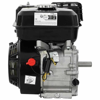 Fekete benzinmotor 6,5 le 4,8 kw