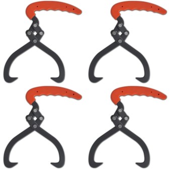 Rönkfogó csipesz pvc markolat