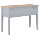 Szürke fa íróasztal 109,5 x 45 x 77,5 cm Szürke fa íróasztal 109,5 x 45 x 77,5 cm