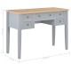Szürke fa íróasztal 109,5 x 45 x 77,5 cm Szürke fa íróasztal 109,5 x 45 x 77,5 cm